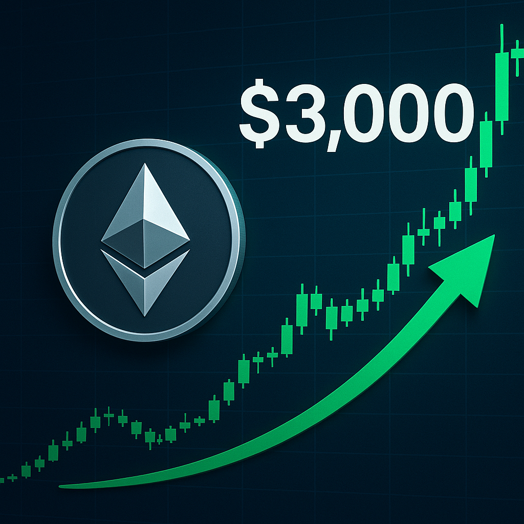 Ethereum franchit la barre des 3 000 dollars